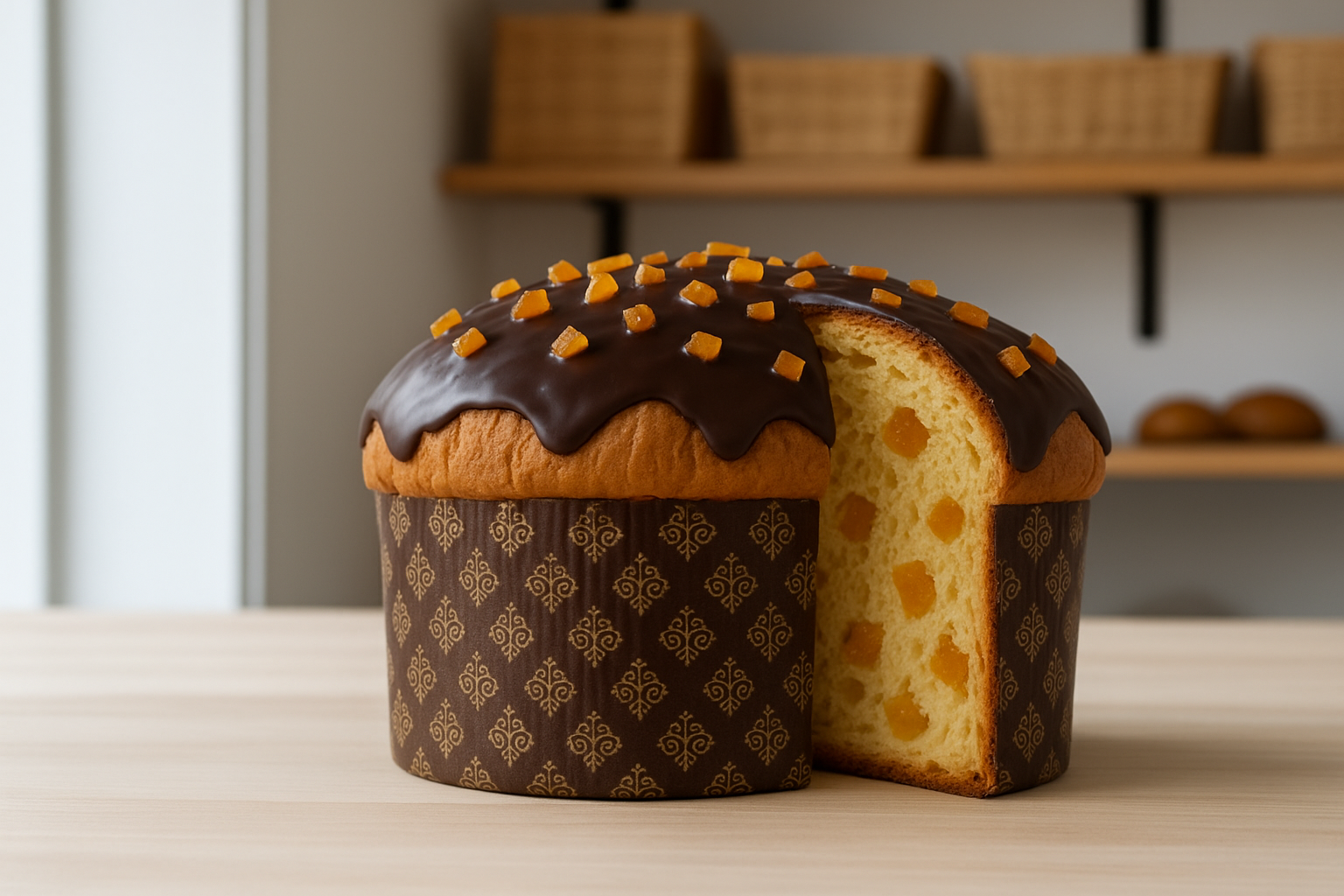Panettone all'arancia